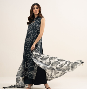 2 Piece - Printed Lawn Suit