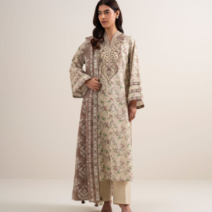 3 Piece - Embroidered Lawn Suit