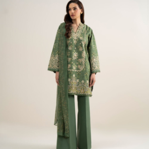 3 Piece - Embroidered Lawn Suit