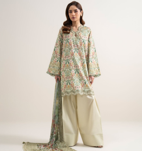 3 Piece - Embroidered Lawn Suit